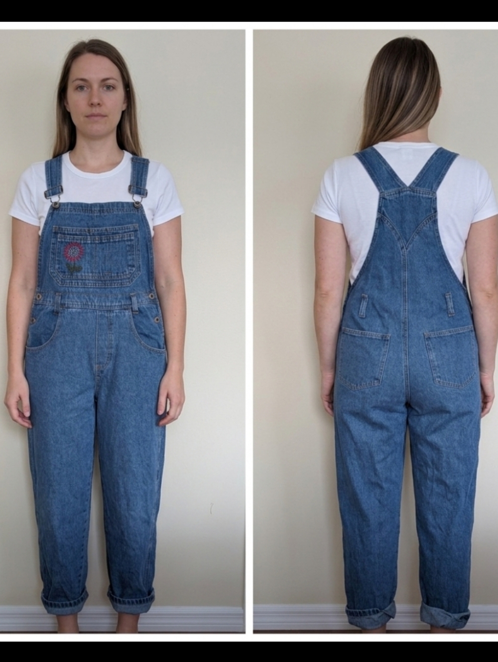 Vintage Denim Overalls